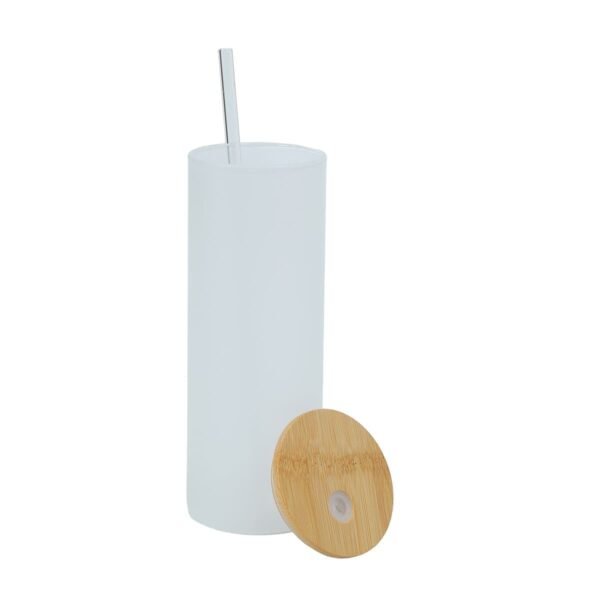 VASO DE VIDRIO ARENADO / JA3196 / FS006