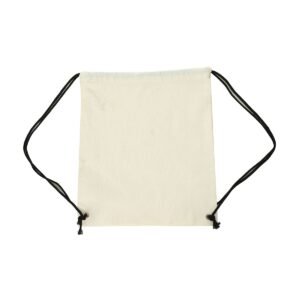 BOLSO DE LIENZO CON TIRA NEGRA / JA3362 / FS006