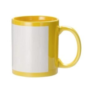 JARRO CON PARCHE PARA SUBLIMAR AMARILLO / WJST1718-YELLOW / FS006