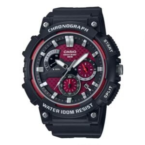 Reloj Casio Análogo Negro Hombre-MCW-200H-4AVDF/FS0010 DEPORTIVO