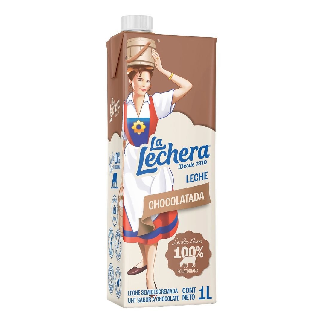 Leche Achocolatada La Lechera Cartón 1 L / FS0011