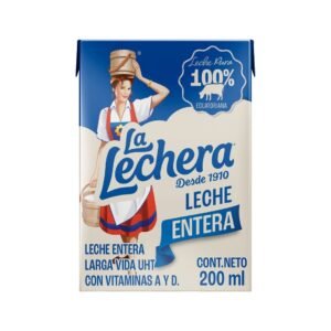 Leche Entera La Lechera Cartón 200 ml / FS0011