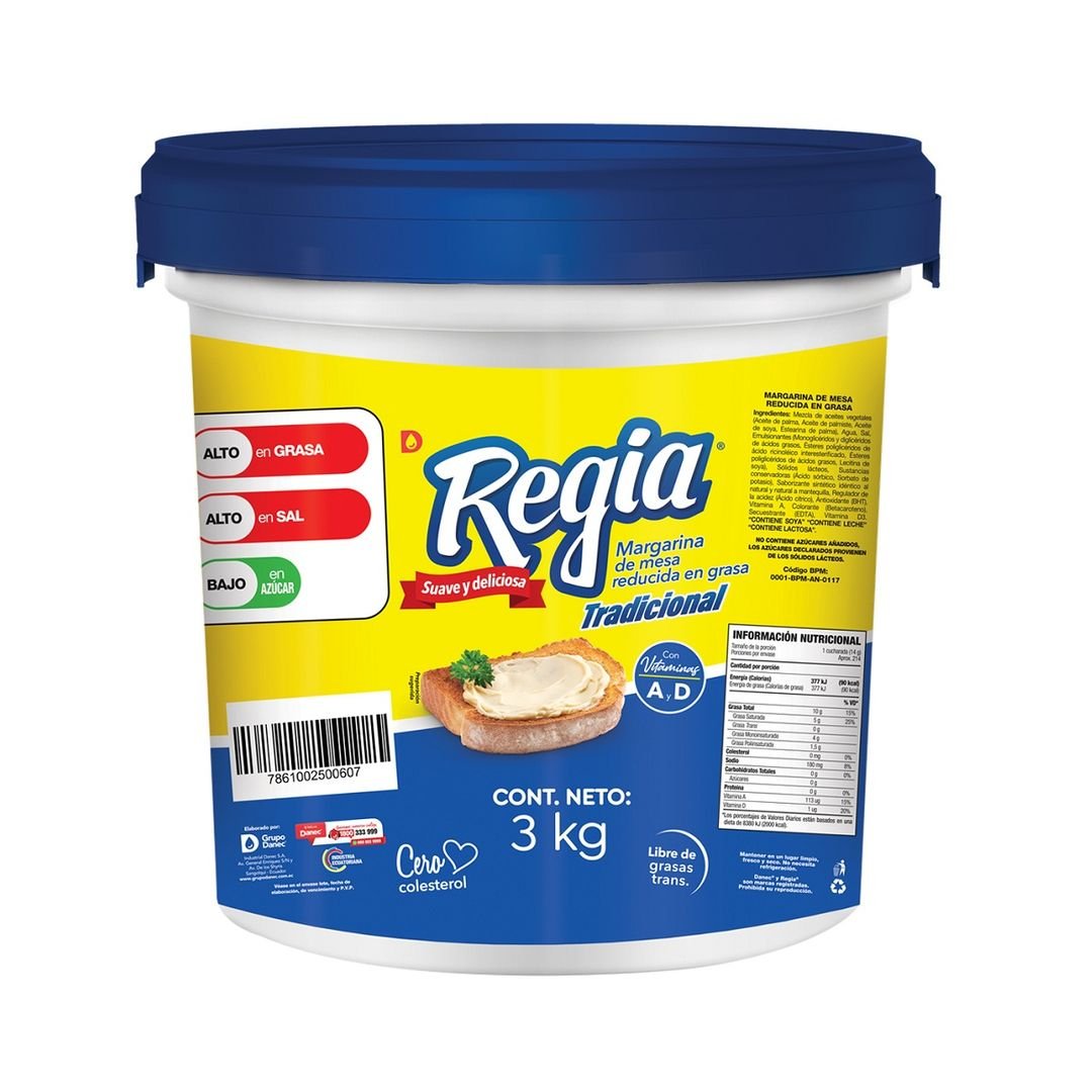 Margarina Regia 3 kg / FS0011