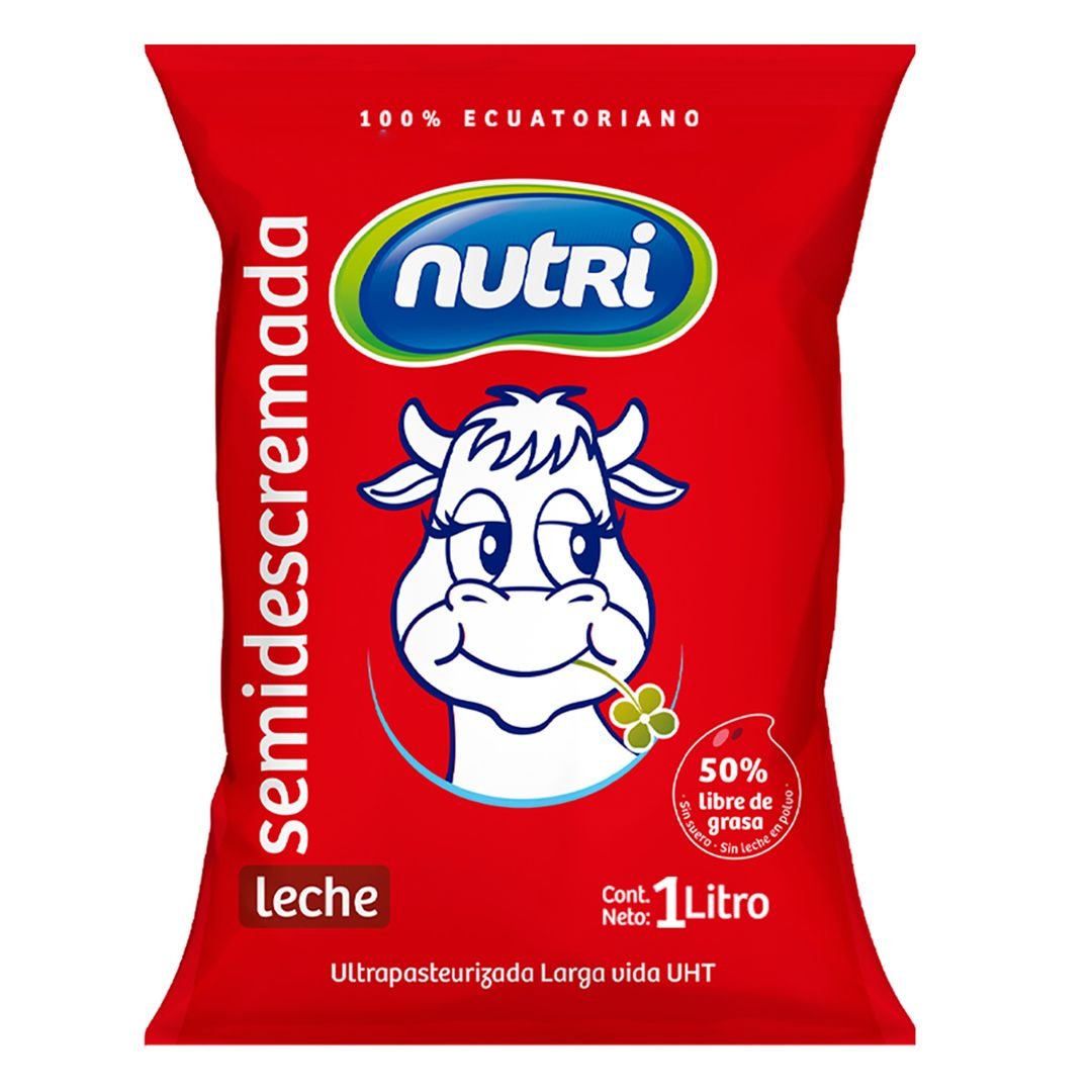 Leche Nutri Semidescremada Tetrafino 1LT / FS0011