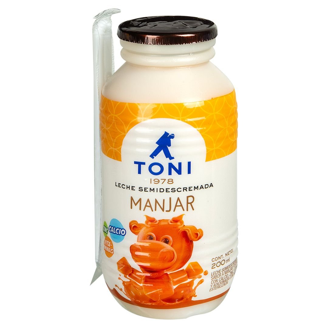 Leche Semidescremada Toni 200 ml - Varios Sabores / FS0011 - Image 3