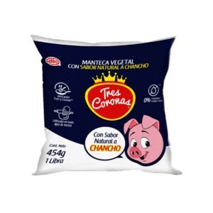 Manteca Vegetal Tres Coronas 1Lb / FS0011