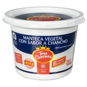 Manteca Vegetal Tres Coronas 1Lb / FS0011