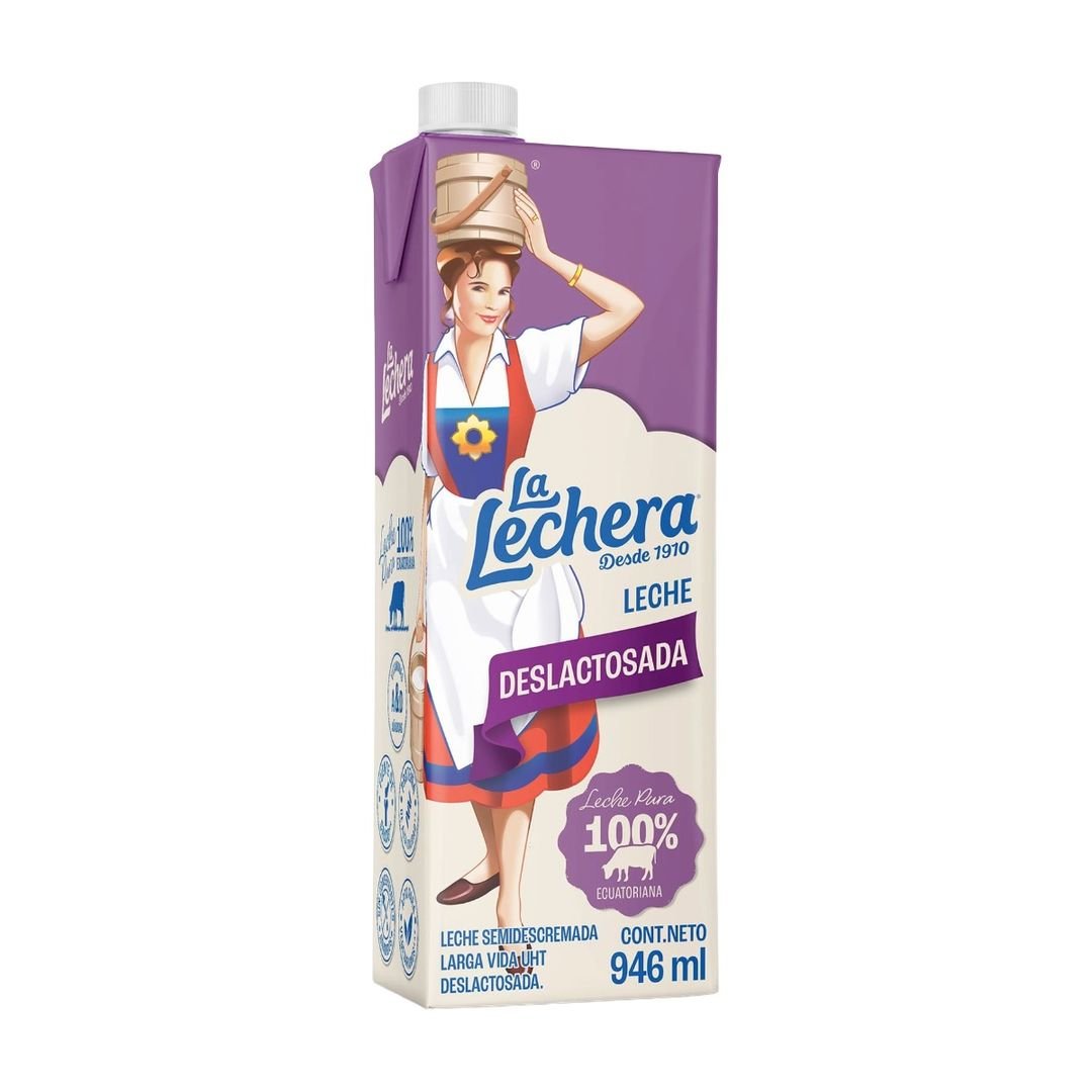 Leche Deslactosada La Lechera Cartón 946 ml / FS0011