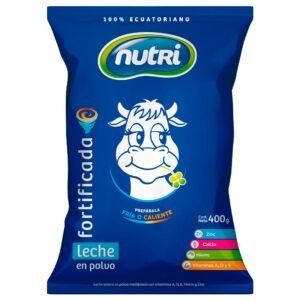 Leche en Polvo Fortificada Nutri Funda 400 g / FS0011