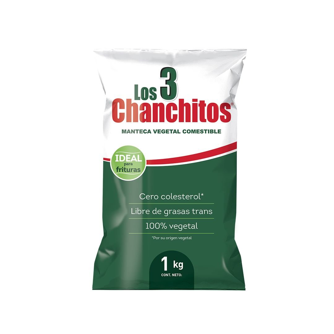 Manteca Los 3 Chanchitos en Funda 1 kg / FS0011