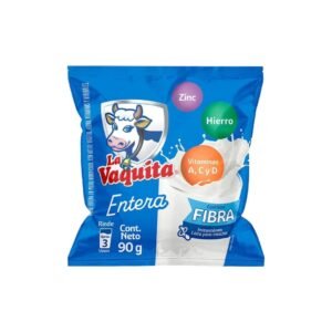 Leche en Polvo Entera La Vaquita Nutrimás 90 g / FS0011
