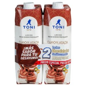 Pack 2 Uds Leche Toni de Choclate Tetrapack 1L / FS0011