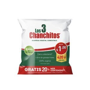 Manteca Los 3 Chanchitos en Funda 420 g / FS0011