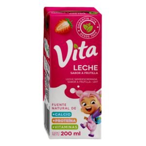 Leche Semidescremada Vita Chocolate Frutilla 200 ml / FS0011