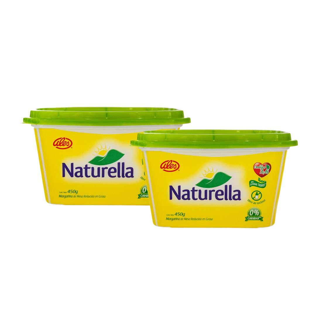 Pack 2 und. Margarina Naturella 450 g / FS0011