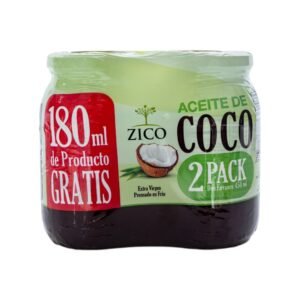 Pack 2 Uds Aceite de Coco Zico 450 ml / FS0011