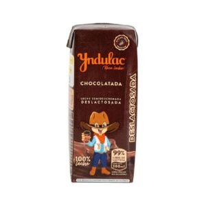 Leche Semidescremada y Deslactosada Indulac Chocolatada 200 ml / FS0011