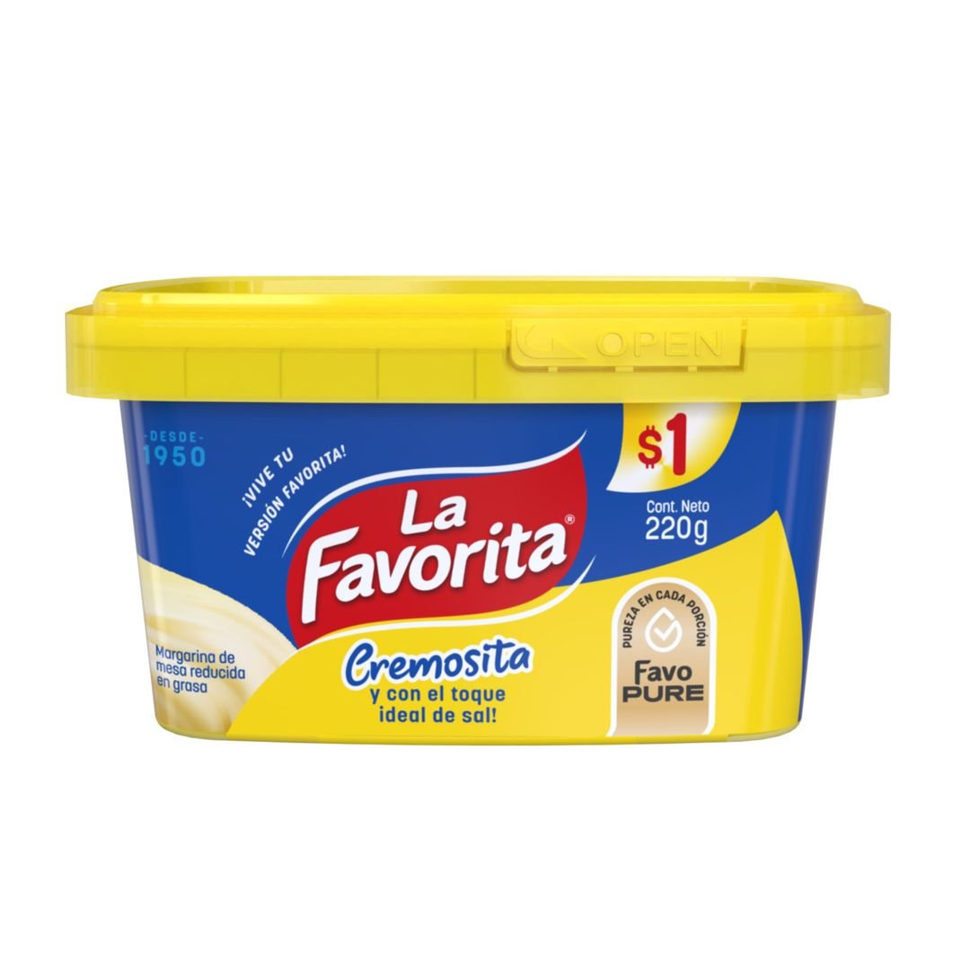 Margarina La Favorita 220 g / FS0011