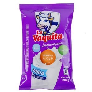 Leche Deslactosada en Polvo La Vaquita 190 g / FS0011