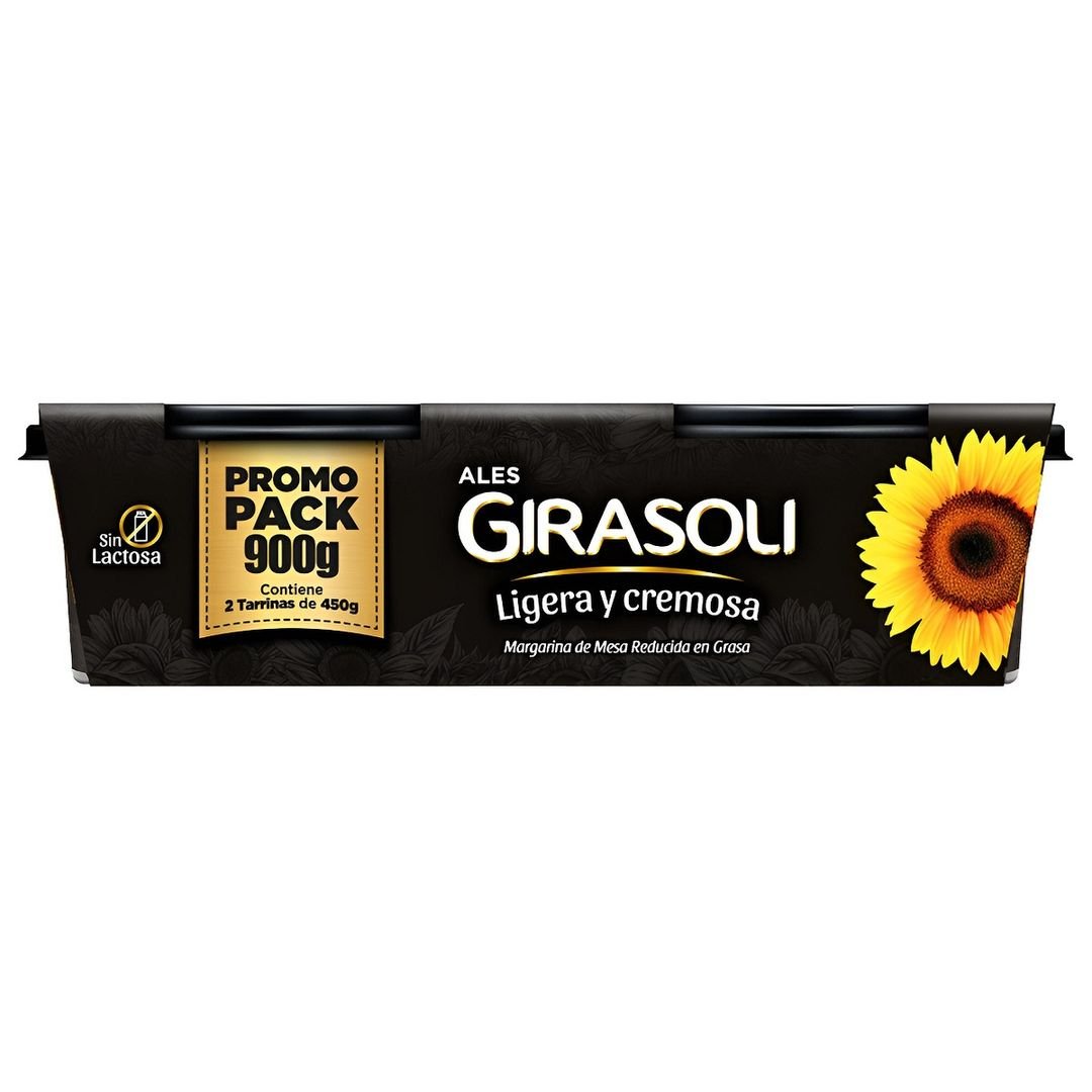 Pack 2 und. Margarina Girasoli 450 g / FS0011